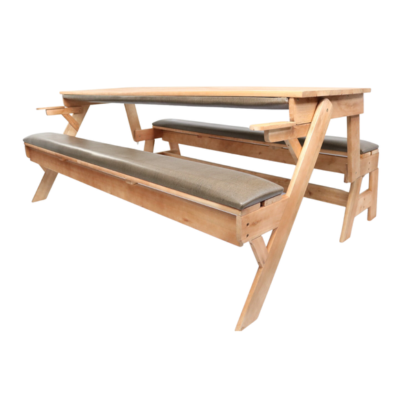 banco vira mesa estofado